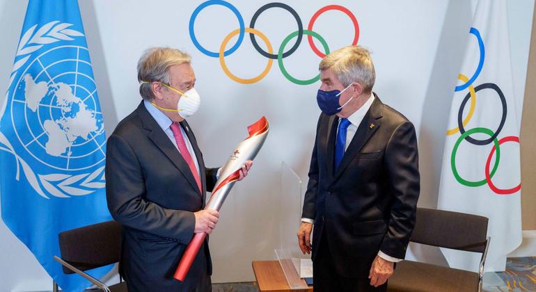 L'esprit olympique est plus que jamais nécessaire, déclare le chef de l'ONU